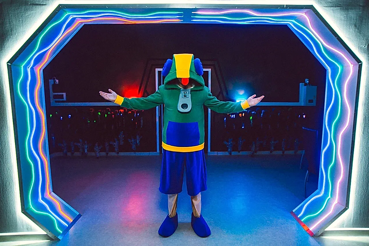 Бравл старс в лазертаге